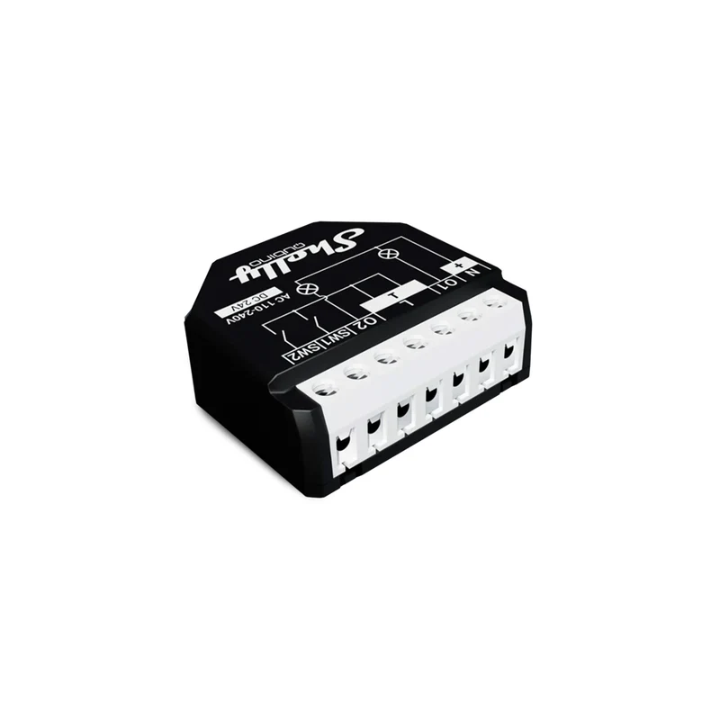 Shelly Qubino Wave 2PM Relay 16A 2 channel