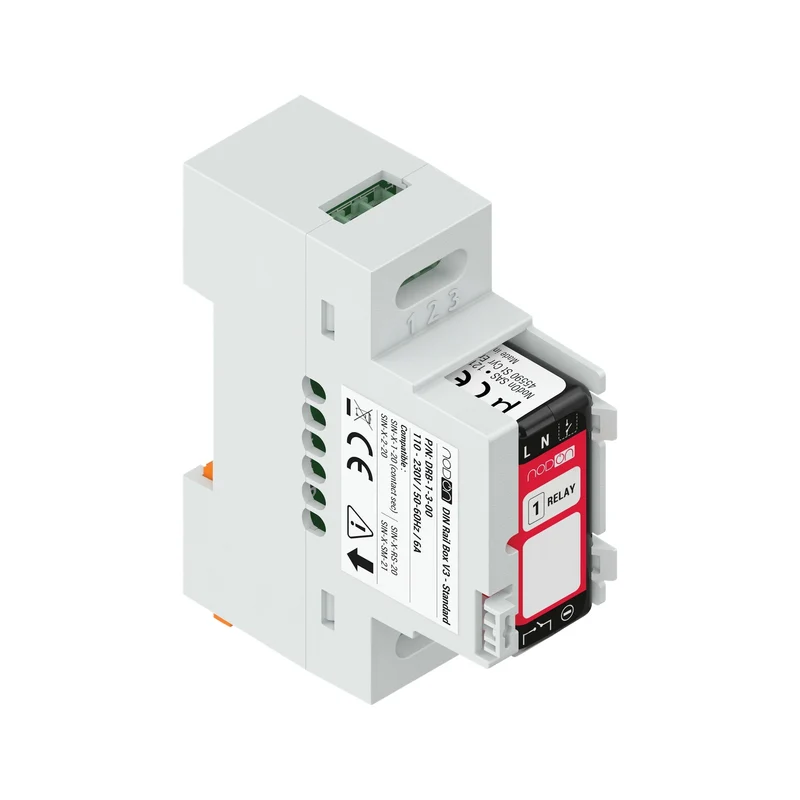 NodOn DIN Rail Box (Standard) für Zigbee- oder EnOcean-Relaisschalter (5 Stück)