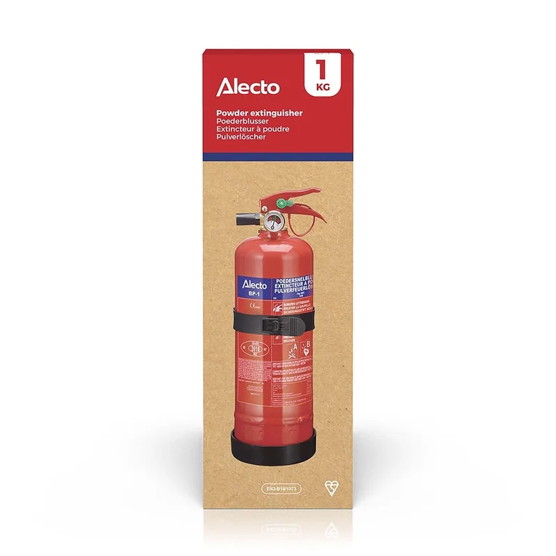 Alecto BP-1 - Pulverlöscher 1 kg