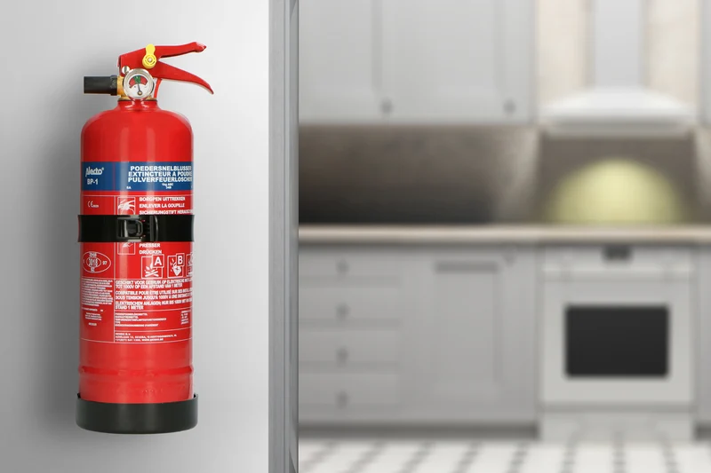 Alecto BP-1 - Pulverlöscher 1 kg