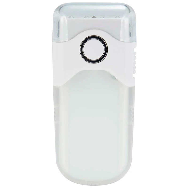 Alecto ATL-80 - Aufladbare LED-Taschenlampe/LED-Nachtlicht mit Sensor, Weiß