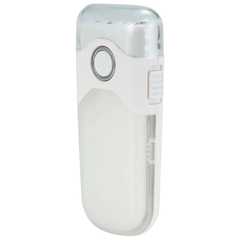 Alecto ATL-80 - Aufladbare LED-Taschenlampe/LED-Nachtlicht mit Sensor, Weiß
