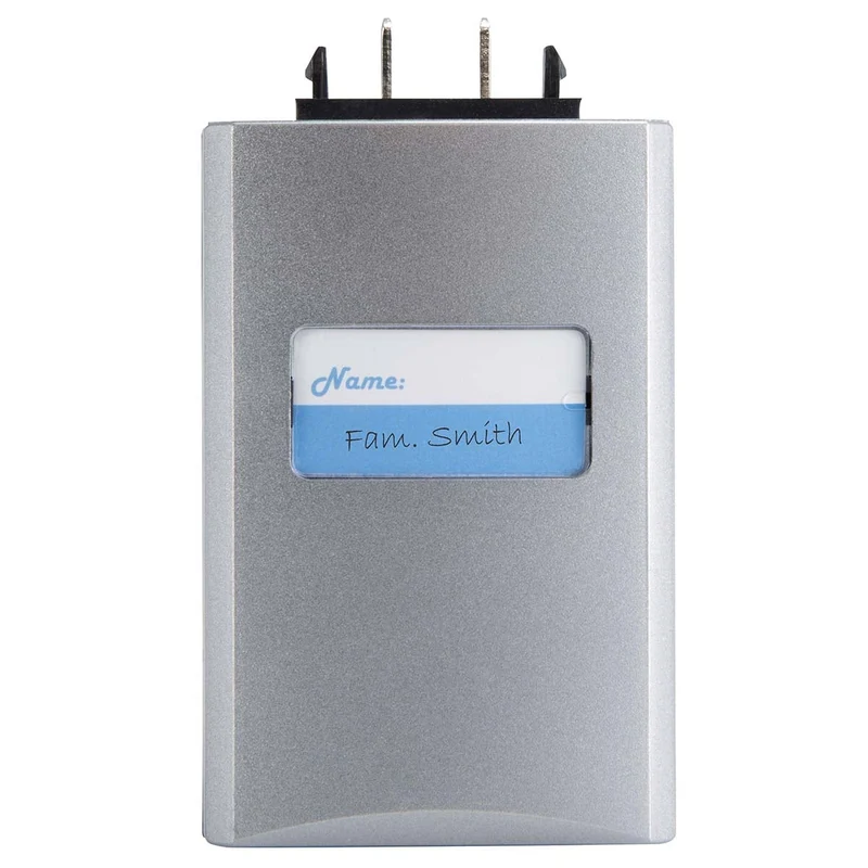 Alecto ADI-250 - Türsprechanlage mit Kamera und 3.5" Farbdisplay, Weiß/Silber