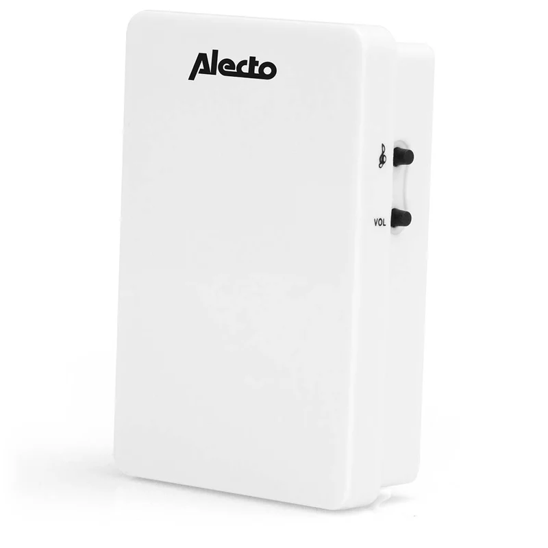 Alecto ADB-11WT - Funk-Türklingel, Weiß