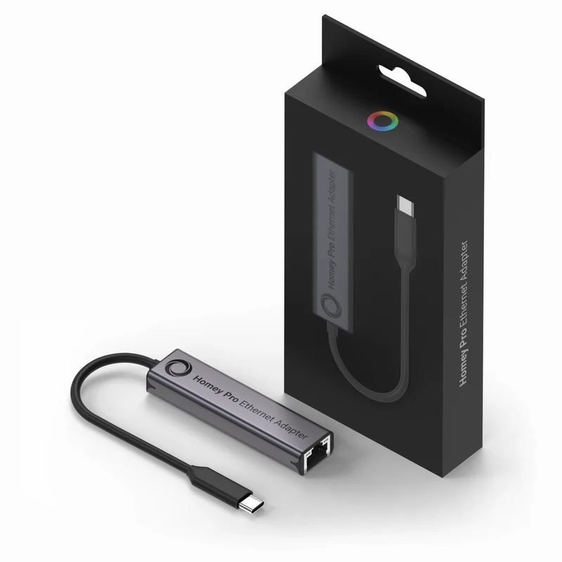 Homey Pro 2023/2026 Ethernet Adapter
