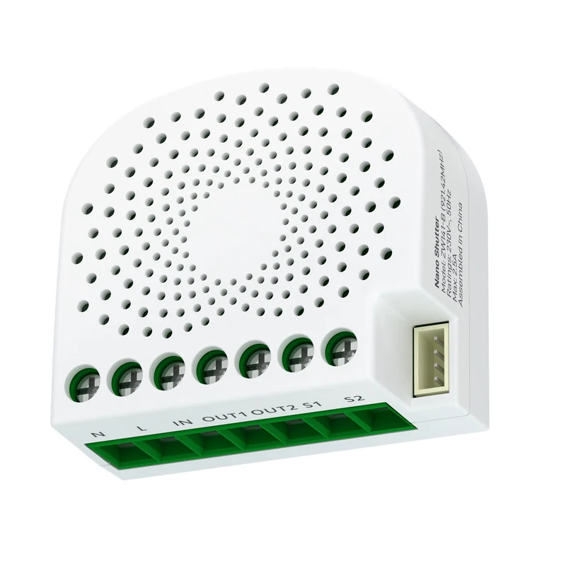 Aeotec 2-fach Nanoschalter mit Energiemessfunktion Unterputzmodul Z-Wave Plus ZW132