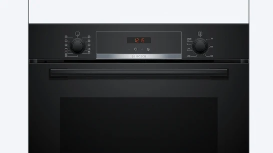 Serie 4 Einbau-Backofen 60 x 60 cm Schwarz HBA574BB3