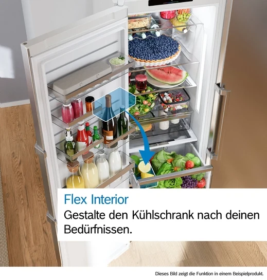 Serie 4 Freistehender Kühlschrank 186.2 x 59.5 cm Grau KSN36VCCG