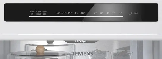 iQ300 Freistehende Kühl-Gefrier-Kombination mit Gefrierbereich unten 186 x 60 cm Weiß, Total noFrost KG36NVWCG