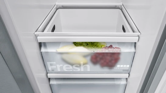 iQ500 Amerikanischer Side by Side 178.7 x 90.8 cm Edelstahl KA93GAIEP