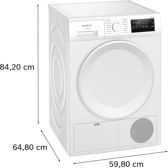 iQ300 Wärmepumpen-Trockner 8 kg WT43H004