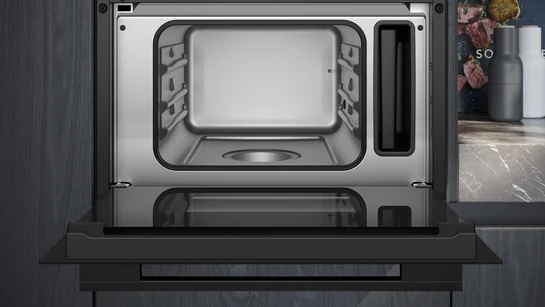 iQ700 Dampfgarer 60 x 45 cm Schwarz, Edelstahl CD714GXB1