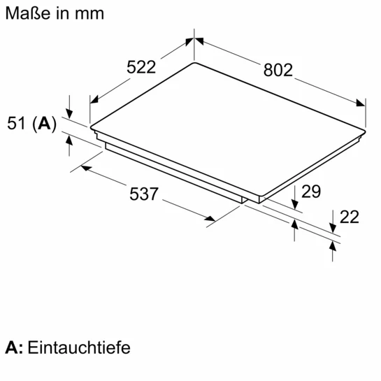 Serie 6 Induktionskochfeld 80 cm PVW81CHB1E