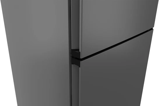 Serie 4 Freistehende Kühl-Gefrier-Kombination mit Gefrierbereich unten 203 x 60 cm Anthracite Steel, Total No Frost KGN39OCAF