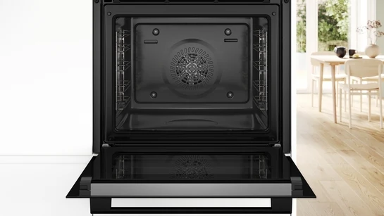 Serie 2 Einbau-Backofen 60 x 60 cm Schwarz HBA571BB4