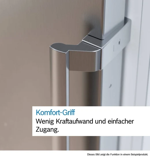 Serie 6 Freistehender Gefrierschrank 186.2 x 59.5 cm Inox GSN36AICM