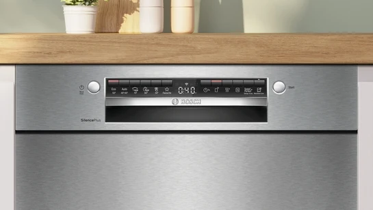 Serie 4 Unterbau-Geschirrspüler 60 cm Gebürsteter Stahl SMU4ECS28E
