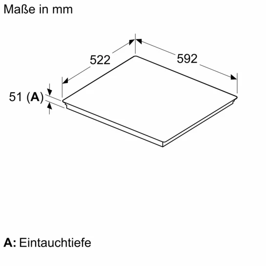 iQ500 Induktionskochfeld 60 cm ED61AHSC1E