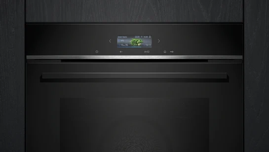 iQ700 Einbau-Backofen 60 x 60 cm Schwarz, Edelstahl HB734G1B1