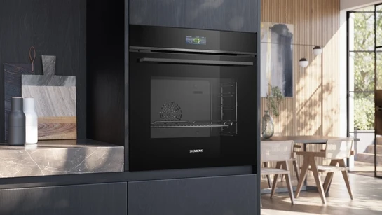 iQ700 Einbau-Backofen 60 x 60 cm Schwarz, Edelstahl HB734G1B1