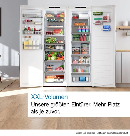 Serie 4 Freistehender Gefrierschrank 186.2 x 59.5 cm Metall-Optik GSN36VLDG