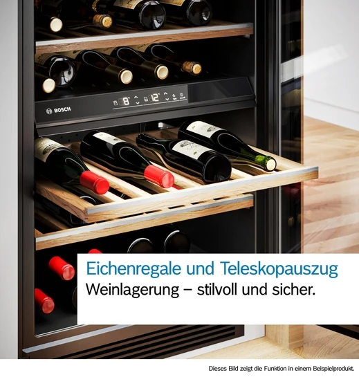 Serie 6 Freistehender Weinkühlschrank 186 x 60 cm KWK36ABGA