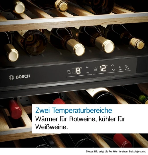 Serie 6 Freistehender Weinkühlschrank 186 x 60 cm KWK36ABGA