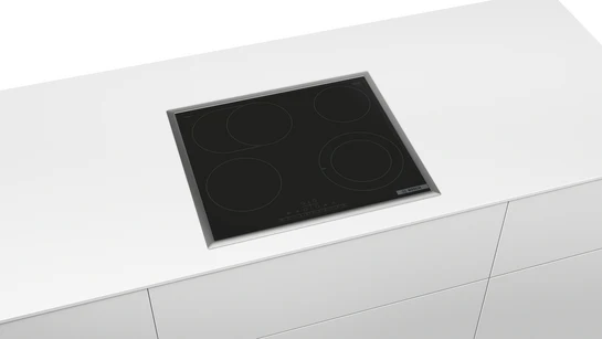 Serie 6 Elektro-Kochfeld 60 cm Mit Rahmen aufliegend PKN645FP2E