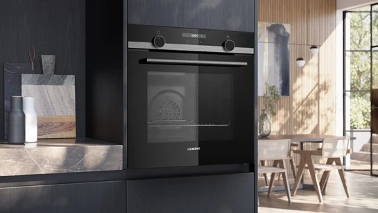 iQ500 Einbau-Backofen 60 x 60 cm Edelstahl HB517GBS3