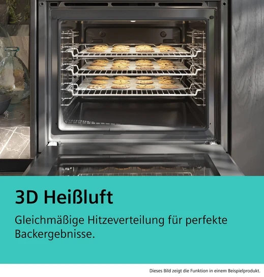 iQ500 Einbau-Backofen 60 x 60 cm Edelstahl HB517GBS3