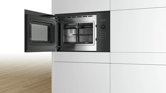Serie 6 Einbau-Mikrowelle mit Grill Schwarz BEL554MB0