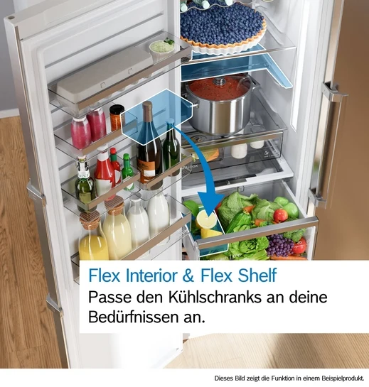 Serie 6 Freistehender Kühlschrank 186.2 x 59.5 cm Inox KSN36AICM