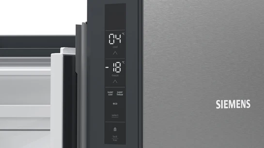 iQ300 Kühl-Gefrier-Kombination, mehrtürig 183 x 90.5 cm Edelstahl KF96NVPEA
