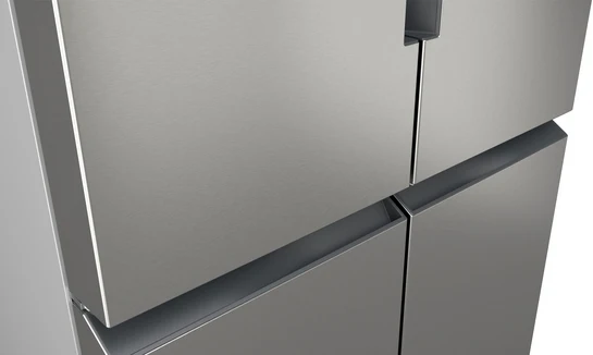 iQ300 Kühl-Gefrier-Kombination, mehrtürig 183 x 90.5 cm Edelstahl KF96NVPEA