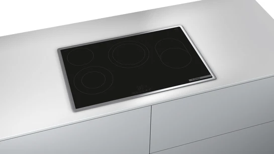 Serie 4 Elektro-Kochfeld 80 cm Mit Rahmen aufliegend PKH845BB1D