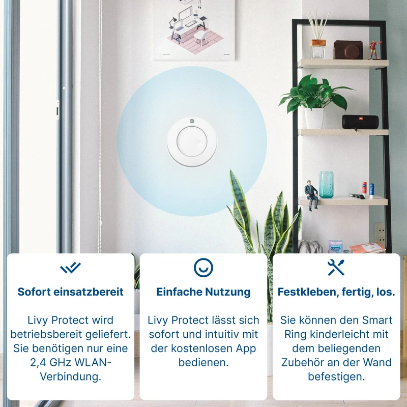 1 Kaufen + 1 Gratis // Livy Protect + Magnetbefestigung inkl. 12 Monate Livy Plus