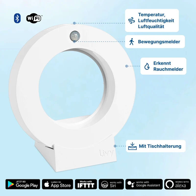 1 Kaufen + 1 Gratis // Livy Protect + Tischhalterung inkl. 12 Monate Livy Plus