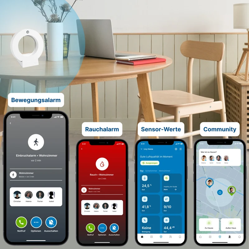 1 Kaufen + 1 Gratis // Livy Protect + Tischhalterung inkl. 12 Monate Livy Plus